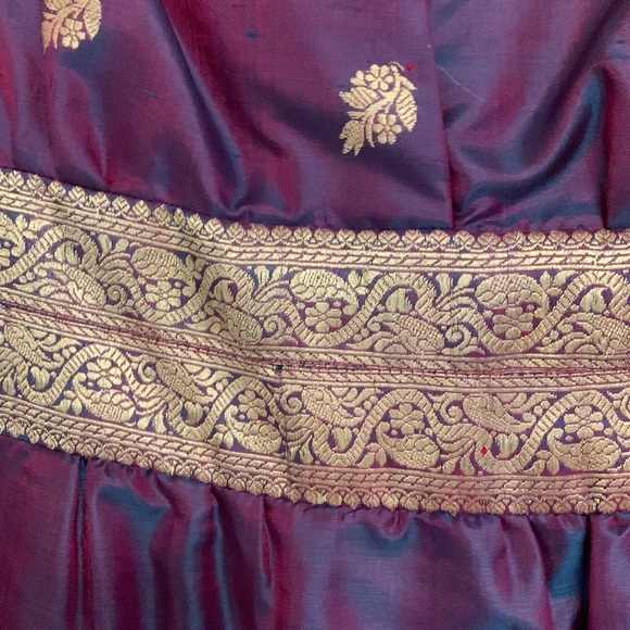 Vintage silk dress and matching coat and scarf - Picture 3 of 9